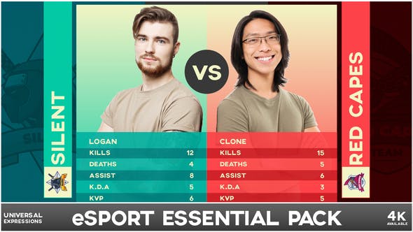 eSport Essential Pack – After Effects Template (27809722) -FrameVault