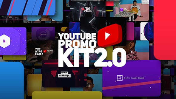 Youtube Promo Kit 2.0 Videohive – Video Template Pack (21117330)