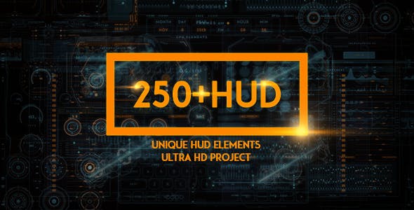 250+ HUD SCI-FI