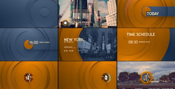 Circle Broadcast Pack Videohive 10935959
