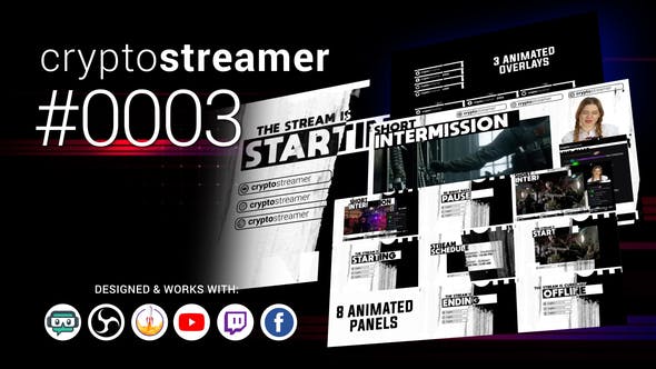 CryptoStreamer #0003 – After Effects Template (31450569)
