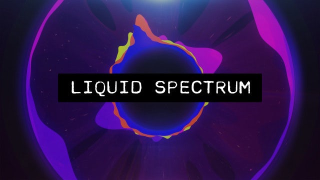 Liquid Audio Spectrum – After Effects Template