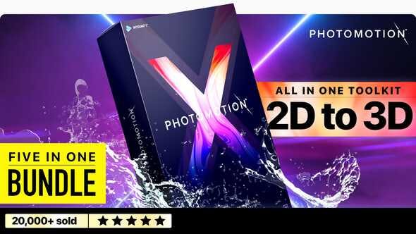 Photomotion X – Biggest Photo Animation Toolkit (5 in 1) | Videohive 13922688 V10.3.2 Updated