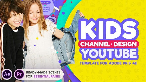 Videohive 20228316 Kids YouTube Channel Design