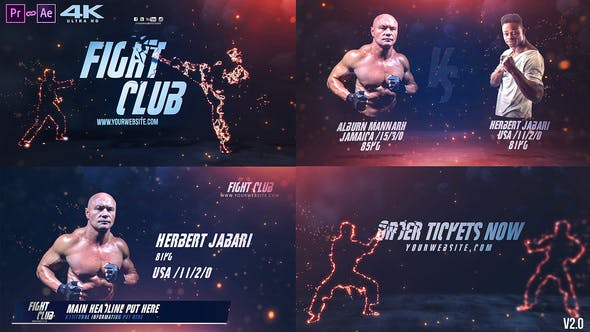 Videohive 20617589 Fight Club Broadcast Pack v2