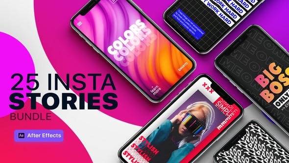 Videohive 26378334 25 Instagram Stories Bundle