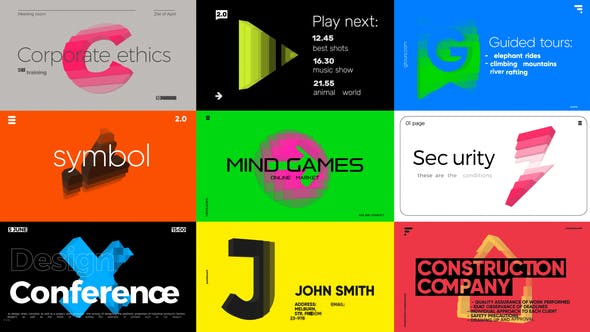 Videohive 26537183 Pixel 3D