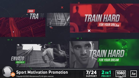Videohive 27316385 Sport Motivaton intro