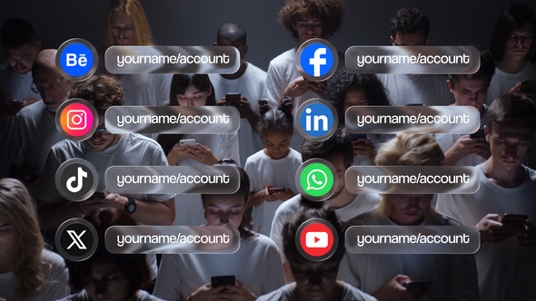 VideoHive Social Media Liquid Glass Toolkit 59499815